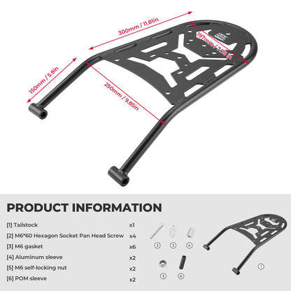 Rear Rack for KLX250S KLX300 - Kemimoto