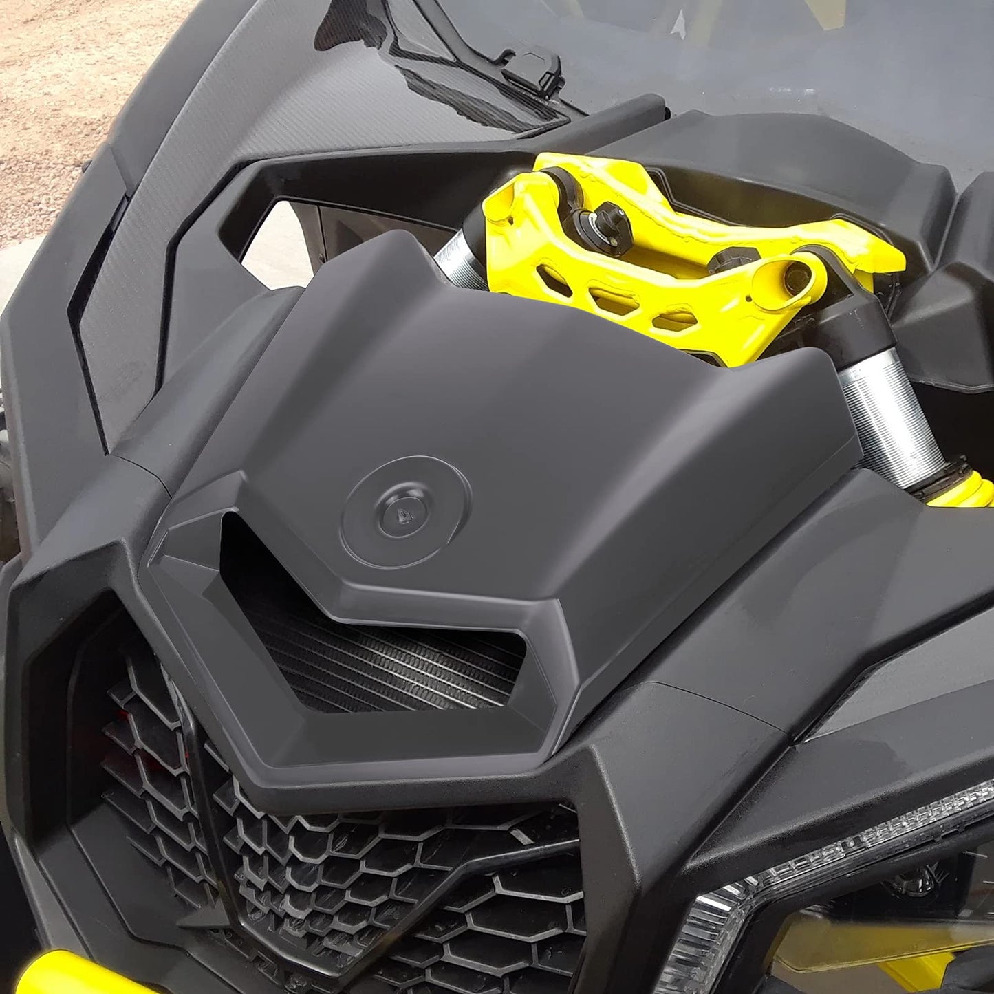 Black Facia Cover Hood Scroop For Can Am  X3 / X3 Max - Kemimoto