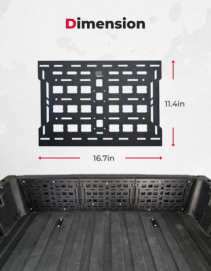 Molle Panel 3-Pack for Can-Am Defender - Kemimoto