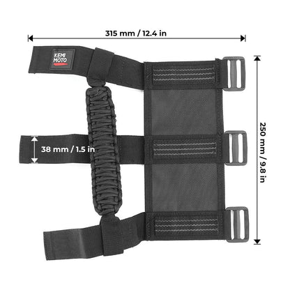 UTV Universal Heavy Duty Grips, Grab Handle Fit 1.5-2â€?Roll Bar - Kemimoto