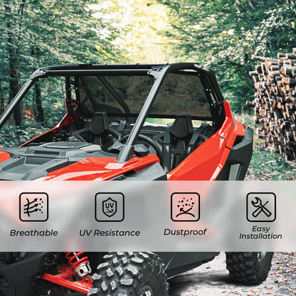 Polaris RZR PRO XP Soft Rear Window Net Mesh Sun UV Protection 2020 - KEMIMOTO