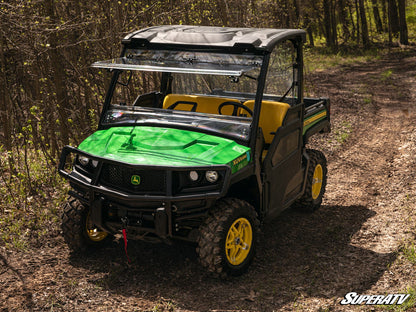 John Deere Gator XUV 865 Scratch-Resistant Flip Windshield