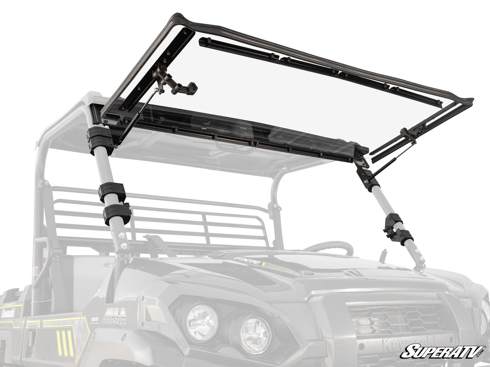 Kawasaki Mule Pro Scratch Resistant Flip Windshield – SxS Network