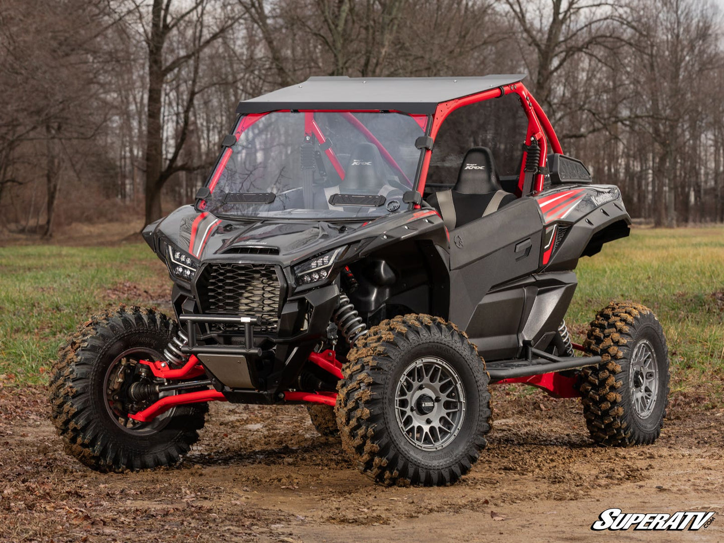 Kawasaki Teryx KRX 1000 Vented Full Windshield