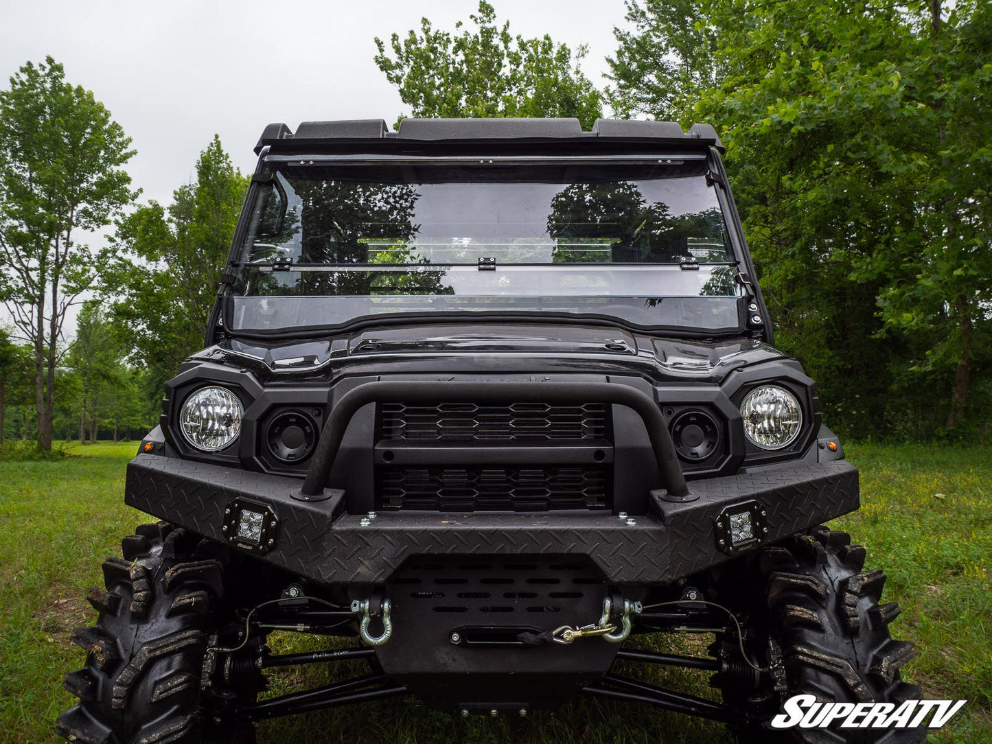 Kawasaki Mule Pro Flip Down Windshield