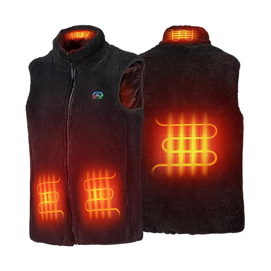 Women Fleece Heated Vest (Battery Not Included)