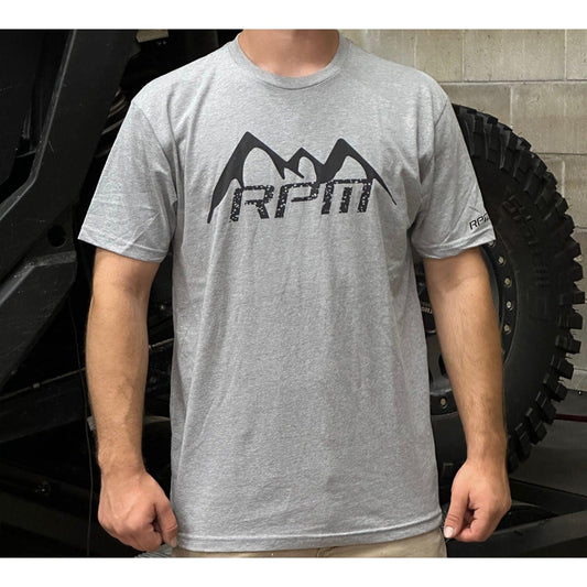 RPM Snowy Mountain T Shirt Gray