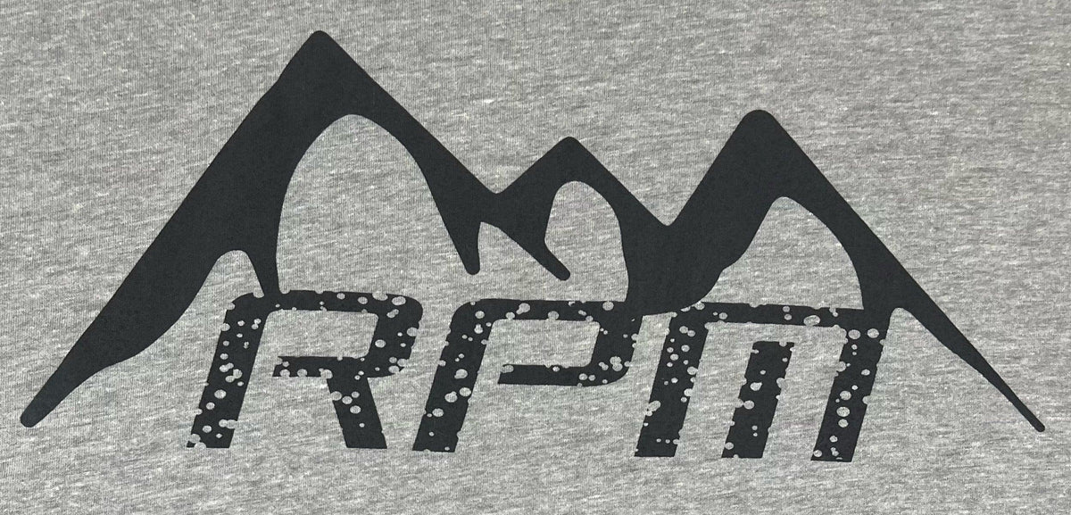 RPM Snowy Mountain T Shirt Gray