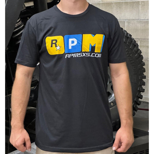 RPM Rockstar Logo T Shirt Black