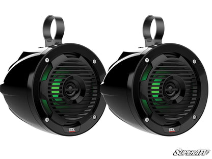 Mtx Mud65Pl 6.5" Utv Speakers With Led Lights