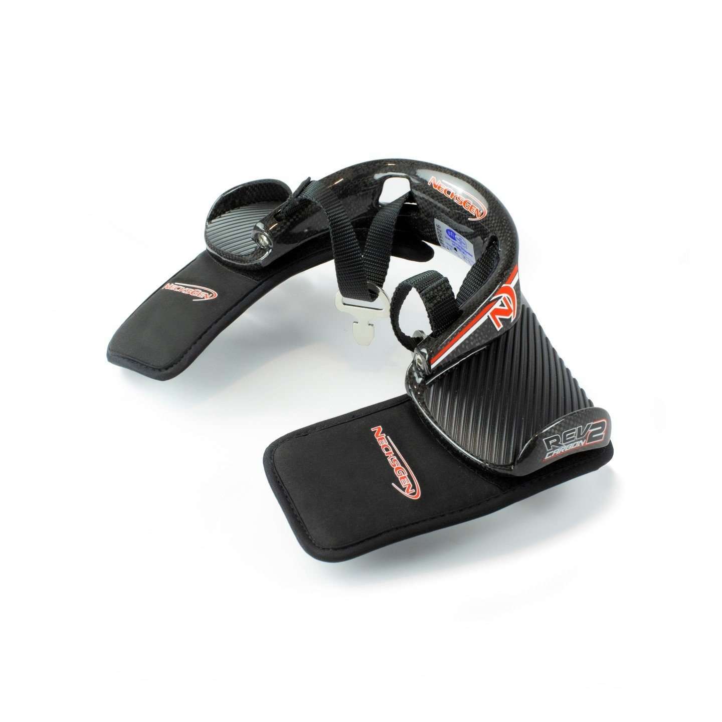 NecksGen REV2 Carbon Head and Neck Restraint - Medium