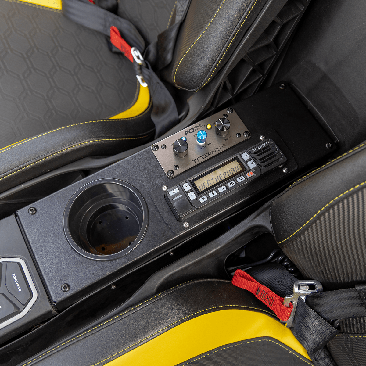 Can-Am Maverick R Radio and Intercom Bracket