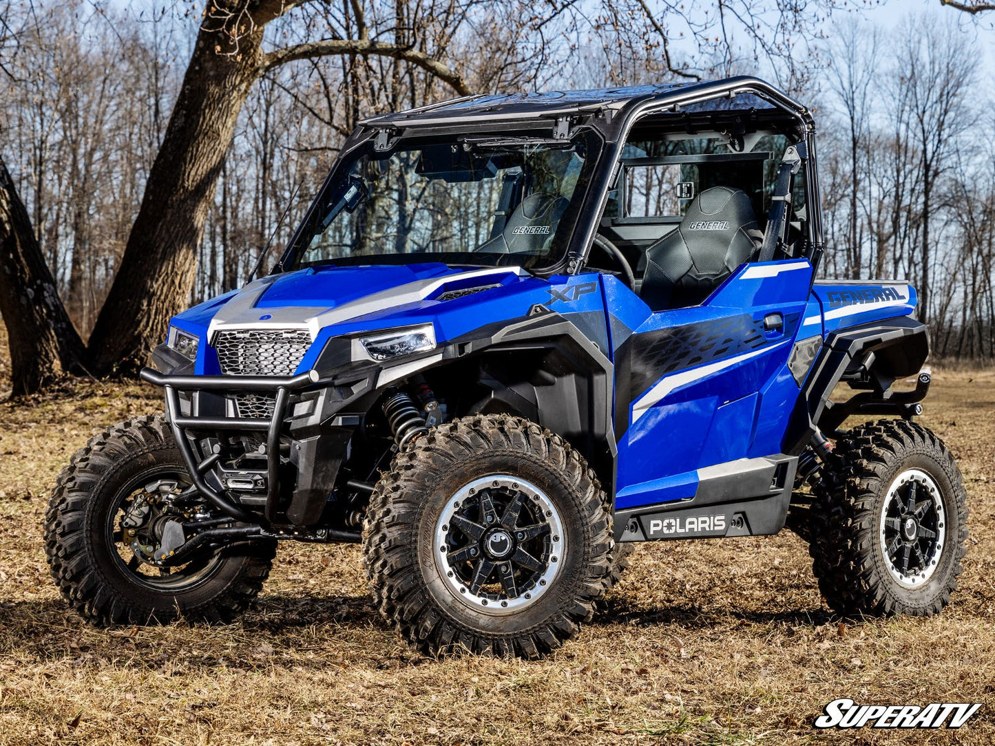 Polaris General XP 1000 MaxDrive Power Flip Glass Windshield