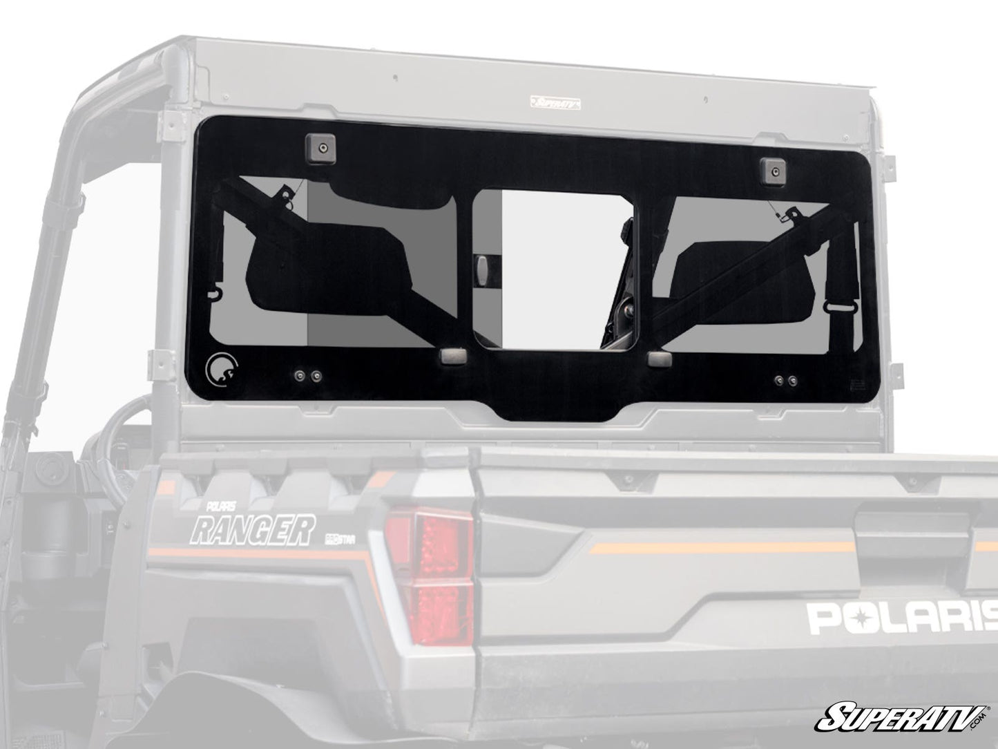 Polaris Ranger XP 570 Glass Sliding Rear Windshield