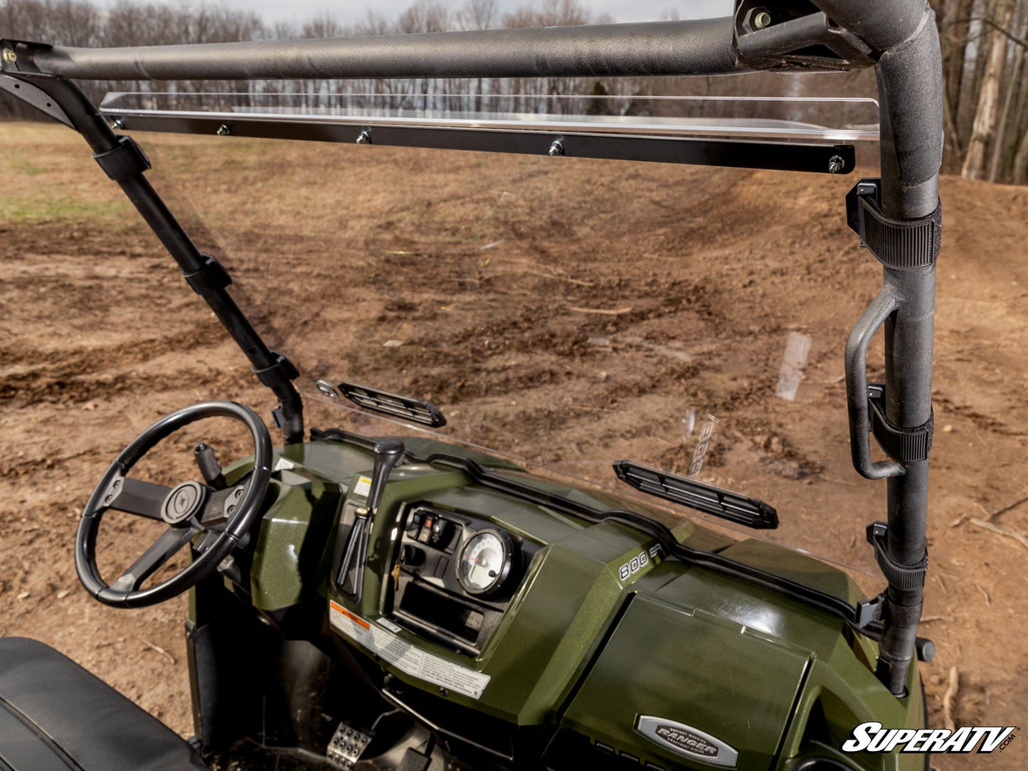 Polaris Ranger Full-Size 500 Vented Full Windshield