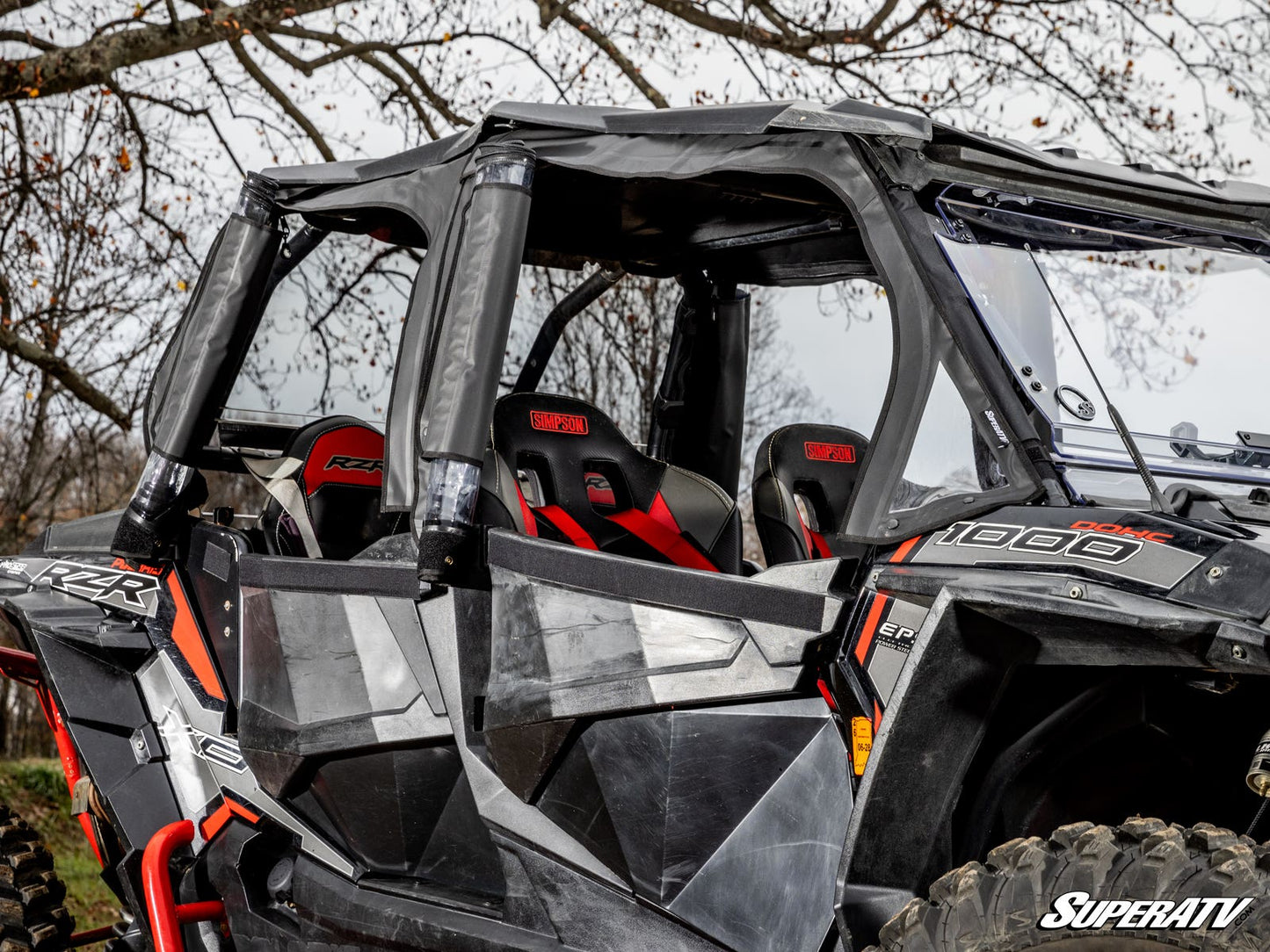 Polaris RZR XP 4 Turbo Primal Soft Cab Enclosure Upper Doors