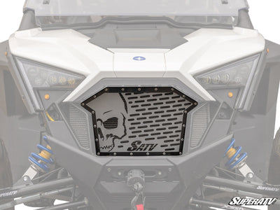 Polaris RZR Turbo R Skull Style Grille Insert