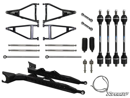Polaris RZR XP Turbo 3" Chromoly Tubed Long Travel Kit