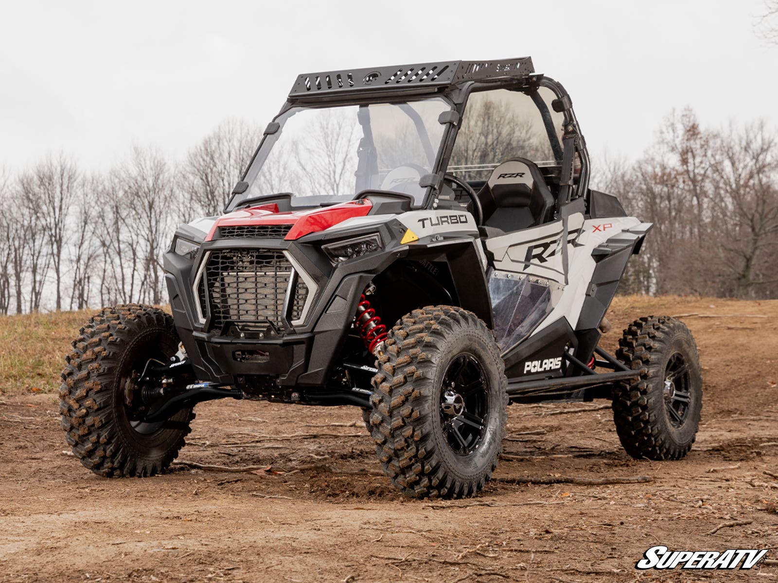Polaris RZR XP Turbo High Clearance 2" Forward Offset A-Arms
