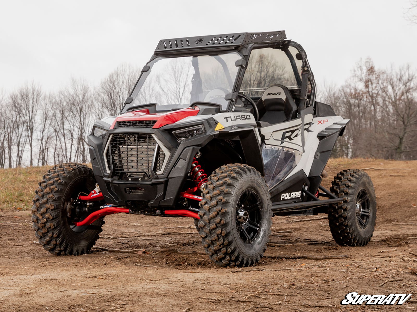 Polaris RZR XP Turbo High Clearance 2" Forward Offset A-Arms