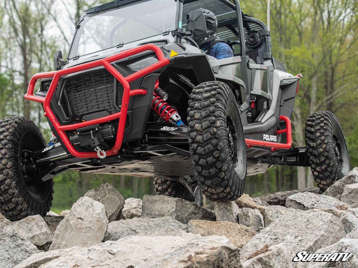 Polaris RZR XP Turbo S Sidewinder A-Arms—1.5" Forward Offset