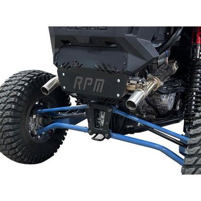 Rpm Rzr Pro Xp & Turbo R E-Valve Muffler - Dual Tip Captains Choice Exhaust - 2020-2025 Pro Xp & Turbo R