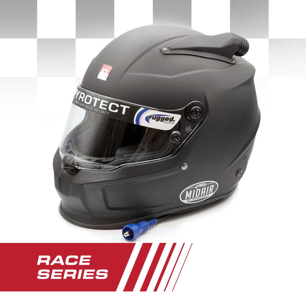 Pyrotect Sa2025 Midair Race Helmet Wired Offroad - X-Large