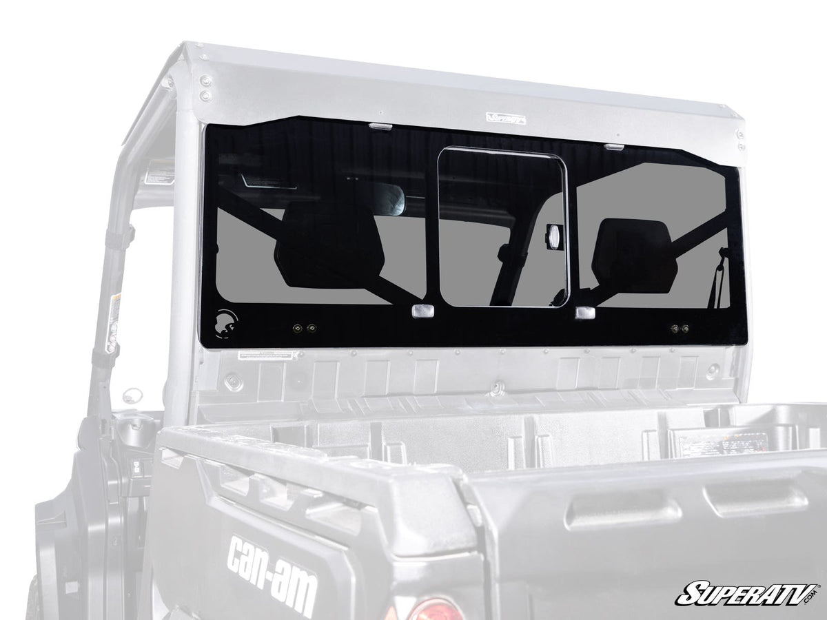 Can-Am Defender HD8 Glass Sliding Rear Windshield
