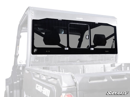 Can-Am Defender HD9 Glass Sliding Rear Windshield