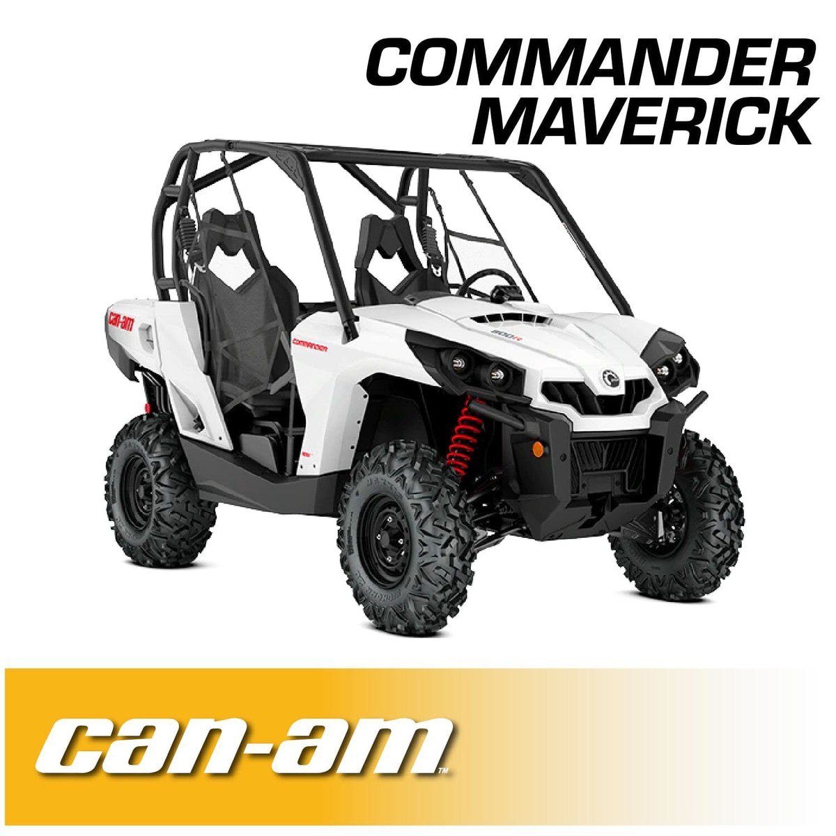 Can-Am Commander and Maverick Complete Communication Kit with Bluetooth Intercom and 2-Way Radio