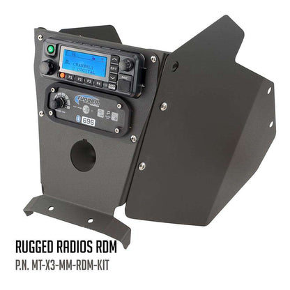 Can-Am X3 Mounting Kit with Multi Mount and Side Panels - Rugged M1/G1/G4/RM45/RM60/GMR45 with Switch Holes