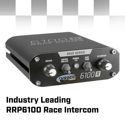 Complete Race Kit - Rugged Race Series Communication Kit With M1 Radio And 6100 Intercom - With Dsp Chips