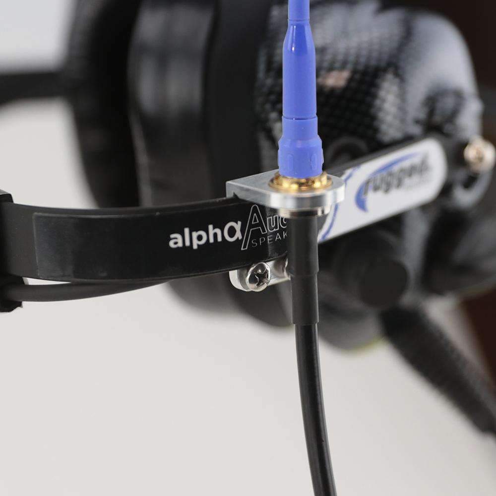 External Headset Antenna Kit with BNC Connector for Handheld Radios - For R1 / GMR2 PLUS / RDH16 / RDH-X / ABH7