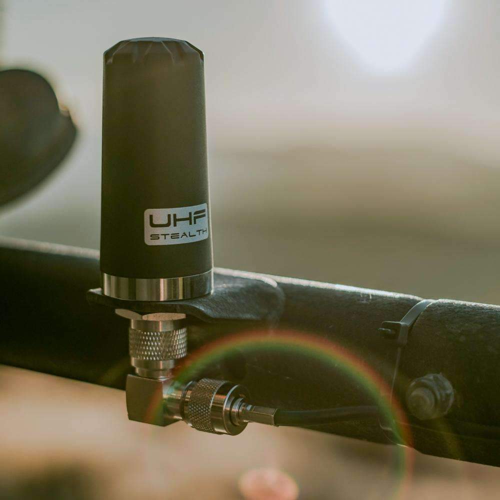Stealth Tuned Low Profile Antenna for GMRS and UHF - Ground Plane
