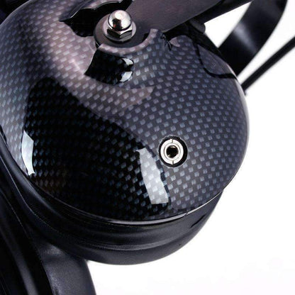H42 Behind the Head (BTH) Headset for 2-Way Radios - Carbon Fiber