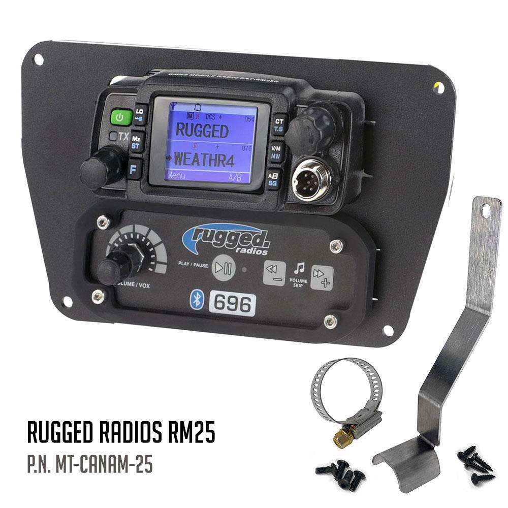 Can-Am Commander Intercom and Radio Mount - Rugged GMR25
