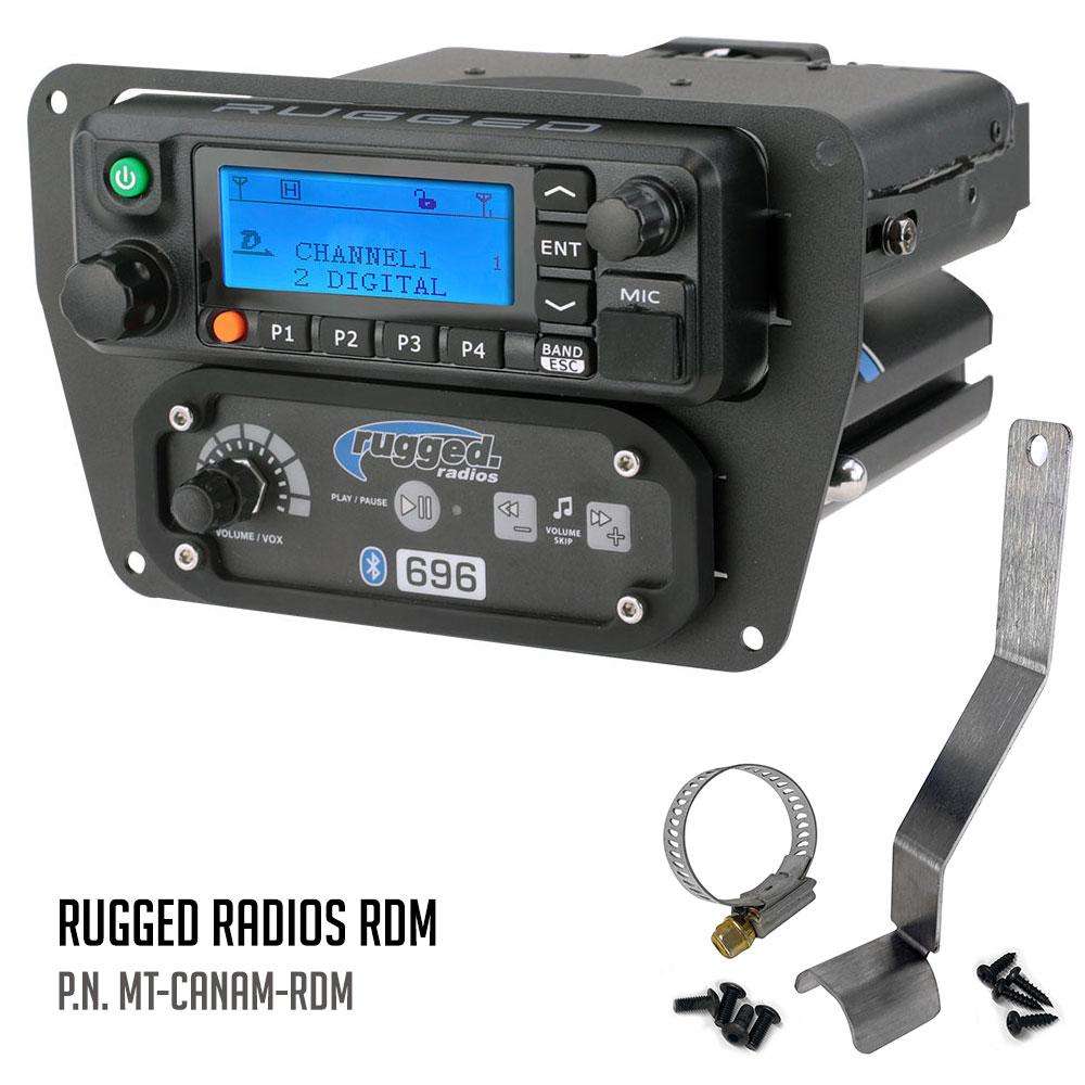 Can-Am Commander Intercom and Radio Mount - Rugged GMR25