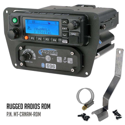 Can-Am Commander Intercom and Radio Mount - Rugged GMR25