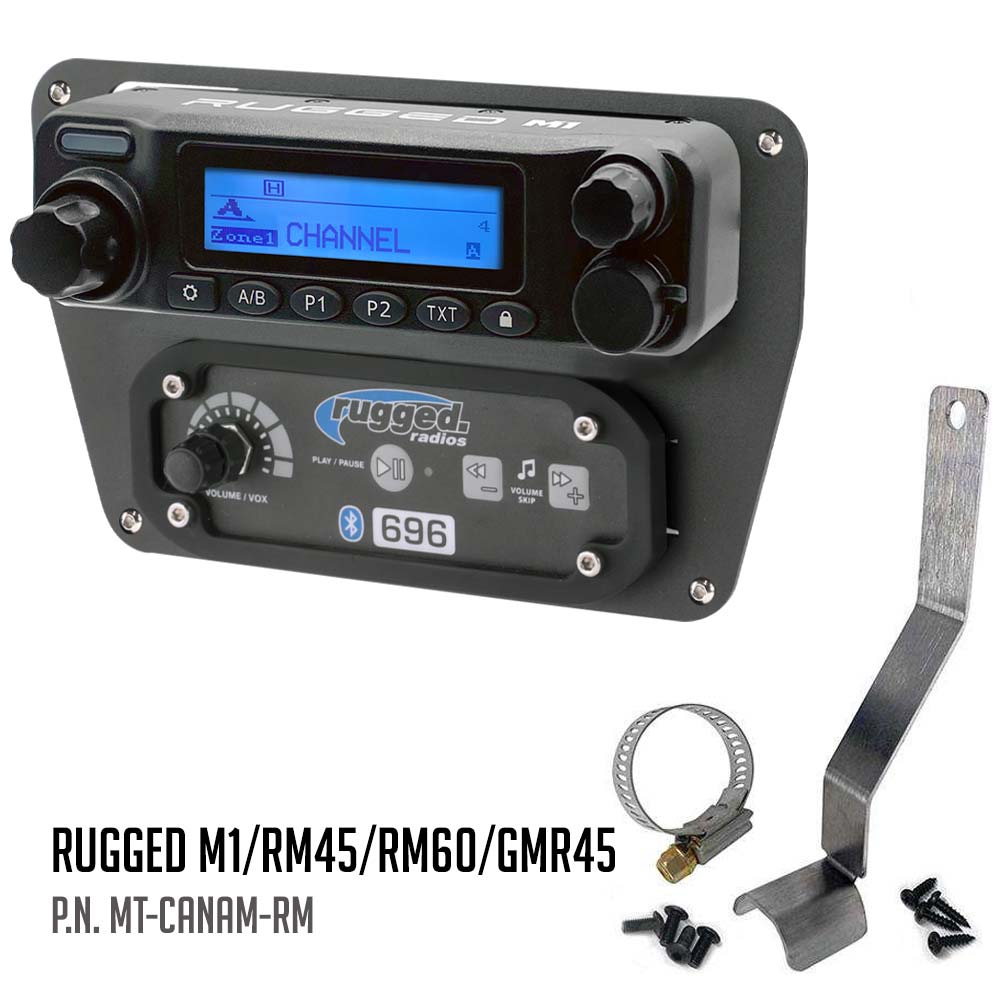 Can-Am Commander Intercom and Radio Mount - Rugged GMR25