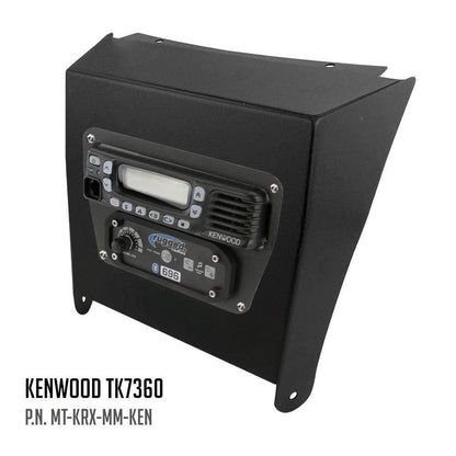 Kawasaki KRX Multi-Mount Kit for Rugged Mobile Radios and Intercom - Motorola CM300D / Vertex VX2200