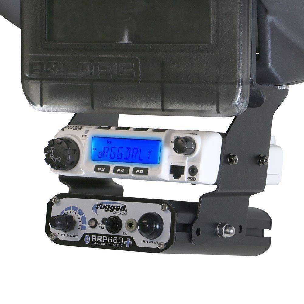 Polaris XP1 Below Dash Mount for Rugged Radios and Intercom