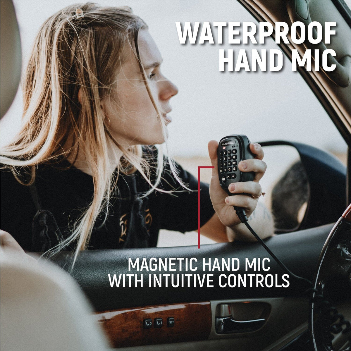 Radio Kit - G1 Adventure Series Waterproof Gmrs Mobile Radio With Antenna