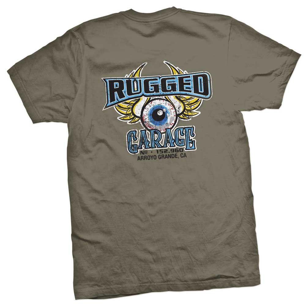 Rugged Radios GARAGE T-Shirt - Grey - Medium