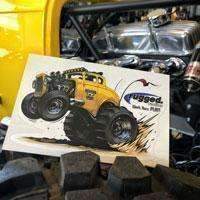 Rugged Radios  32 Die Cut Sticker