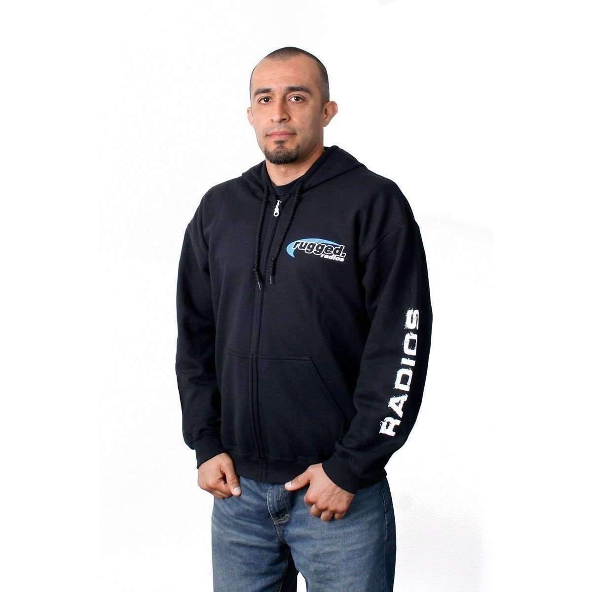 Rugged Radios Zip-Up Hoodie - XXL
