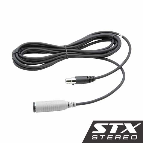 STX STEREO Straight Cable to Intercom (Select Length) - 12  Feet