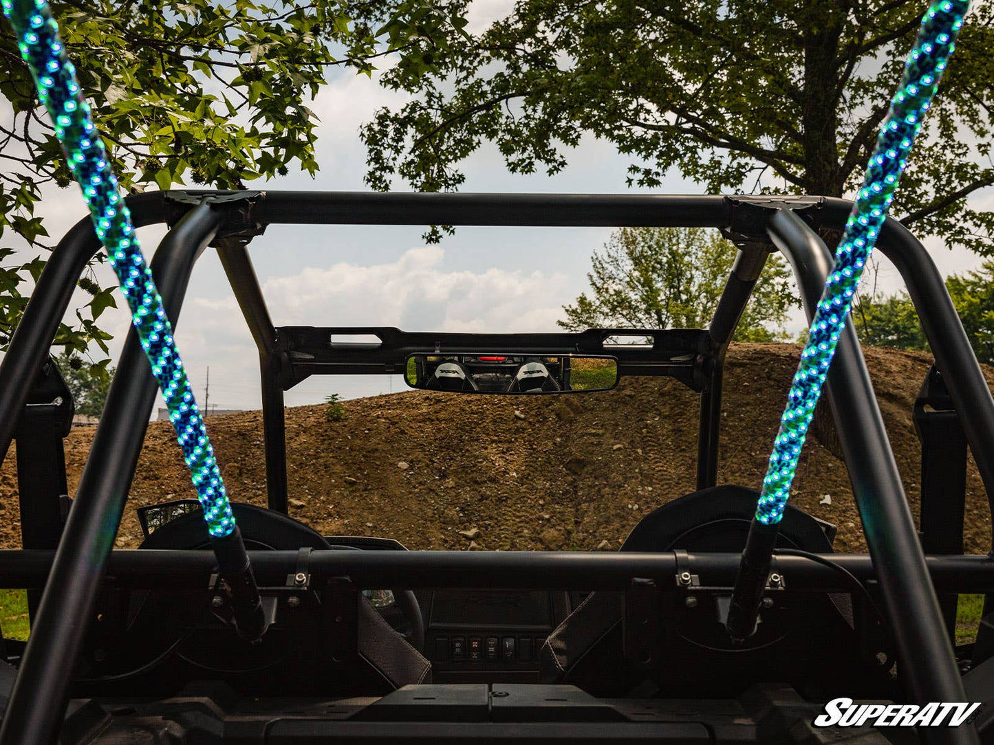 Kubota 17" Curved Rear View Mirror