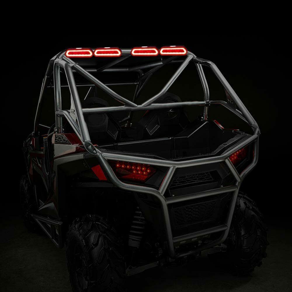 1.75-2â€?UTV Red Chase Tail Light 90133 Can Am Maverick X3 Polaris RZR PRO XP 2020 - KEMIMOTO