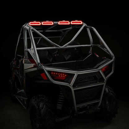1.75-2â€?UTV Red Chase Tail Light 90133 Can Am Maverick X3 Polaris RZR PRO XP 2020 - KEMIMOTO