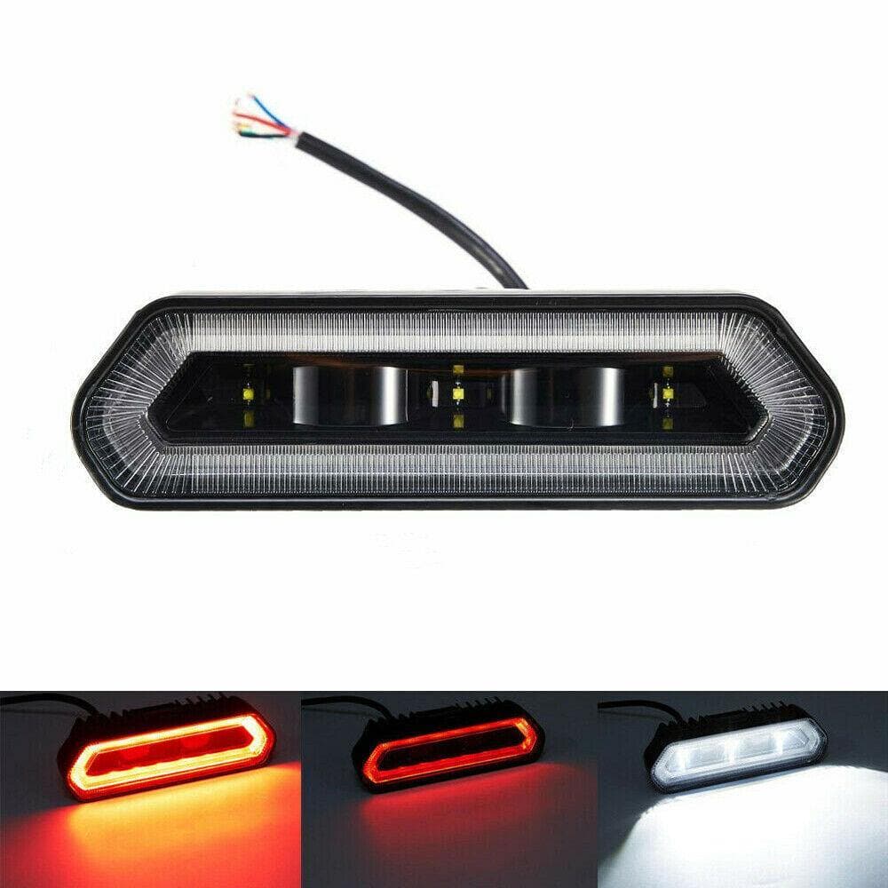 1.75-2â€?UTV Red Chase Tail Light 90133 Can Am Maverick X3 Polaris RZR PRO XP 2020 - KEMIMOTO